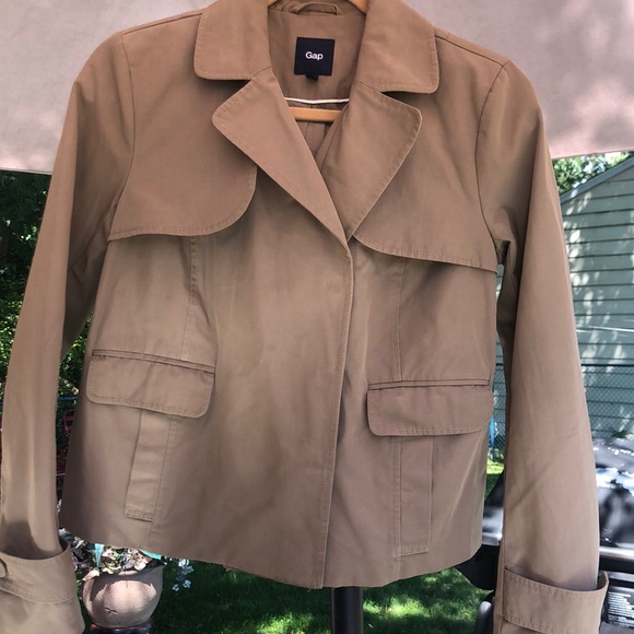Gap short Trench Jacket - Picture 1 of 15